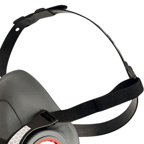 PÓŁMASKA FORCE8 Z ZAWORKIEM TYPHOON NISKI OPÓR ODDYCHANIA