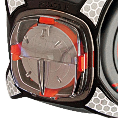 PÓŁMASKA FORCE8 Z ZAWORKIEM TYPHOON NISKI OPÓR ODDYCHANIA