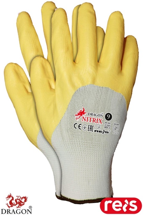 RĘKAWICE OCHRONNE NITRIX 12par