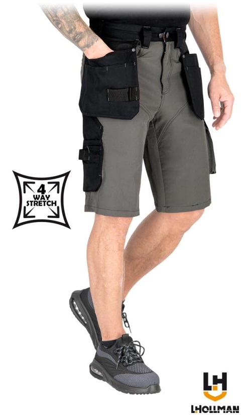 SPODNIE OCHRONNE DO PASA - KRÓTKIE VERDON, 4 KIERUNKOWY STRECZ, STRETCH