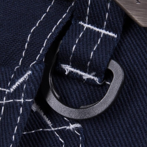 SPODNIE OCHRONNE DO PASA STONER BAWEŁNIANE, DLA MONTERÓW, GRANATOWE