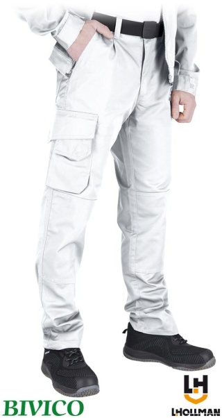 SPODNIE OCHRONNE DO PASA VOBSTER BIAŁE