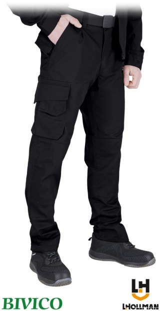 SPODNIE OCHRONNE DO PASA VOBSTER CZARNE