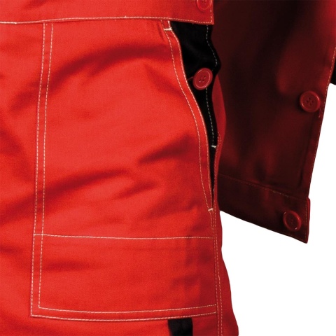 SPODNIE OCHRONNE OGRODNICZNIKI MMS MULTI MASTER REGULACJA W PASIE ZIELONO-CZARNE