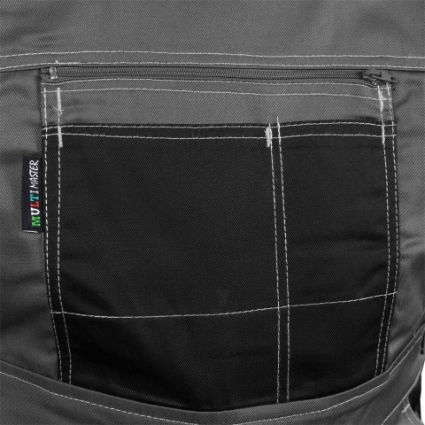 SPODNIE OCHRONNE OGRODNICZNIKI MMS MULTI MASTER REGULACJA W PASIE ZIELONO-CZARNE