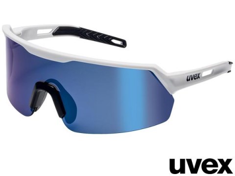 OKULARY OCHRONNE ULTRASHIELD KLASA OPTYCZNA 1, NIEBIESKI-LUSTRZANY, POLIWĘGLAN