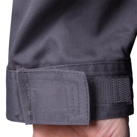 KOMBINEZON OCHRONNY OVERTER, KIESZENIE NA WKŁADKI NAKOLANNIKOWE CZARNY