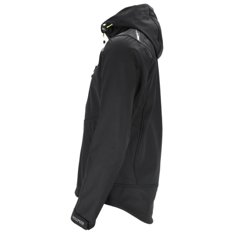 KURTKA OCHRONNA LARVIK SOFTSHELL MEMBRANA, CZARNO-SZARA