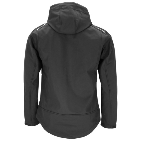 KURTKA OCHRONNA LARVIK SOFTSHELL MEMBRANA, CZARNO-SZARA