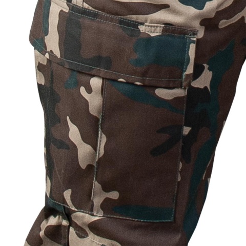 SPODNIE OCHRONNE DO PASA HUNSPO 2W1 ODPINANE NOGAWKI MORO