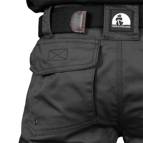 SPODNIE OCHRONNE DO PASA MORTON SZARO-CZARNE