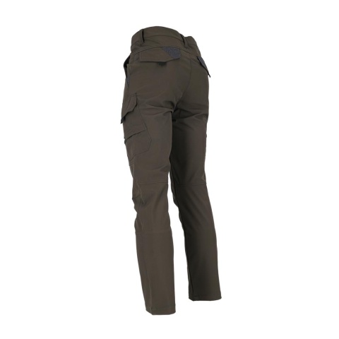 SPODNIE OCHRONNE DO PASA RANCHER SOFTSHELL, 4 KIERUNKOWY STRECZ, ZIELONE