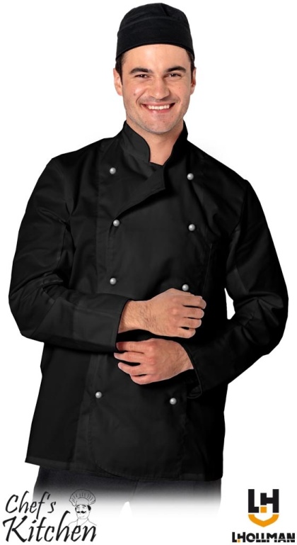 BLUZA OCHRONNA CHEFER CHEFS KITCHEN CZARNA