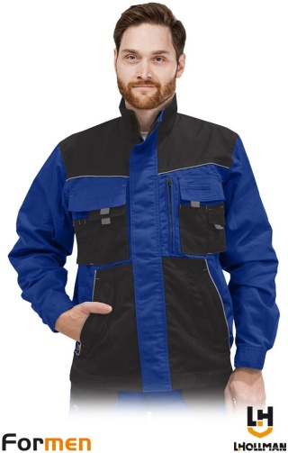 BLUZA OCHRONNA FORMEN REGULAR NIEBIESKO-CZARNO-SZARA