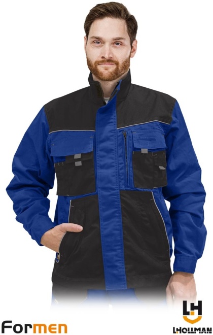 BLUZA OCHRONNA FORMEN REGULAR NIEBIESKO-CZARNO-SZARA