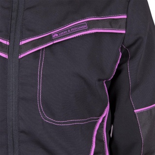 BLUZA OCHRONNA FWN DAMSKA CZARNO-RÓŻOWA