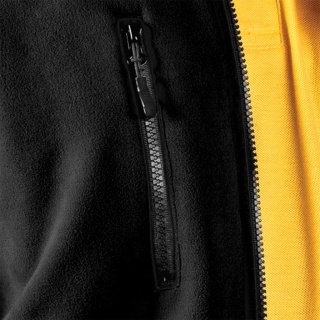 BLUZA Z POLARU FLEXER POLAR CZARNO-SZARY