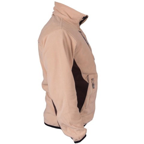 BLUZA Z POLARU OCHRONNA FMN POLAR FORMEN GRANATOWO-CZARNO-ŻÓŁTY