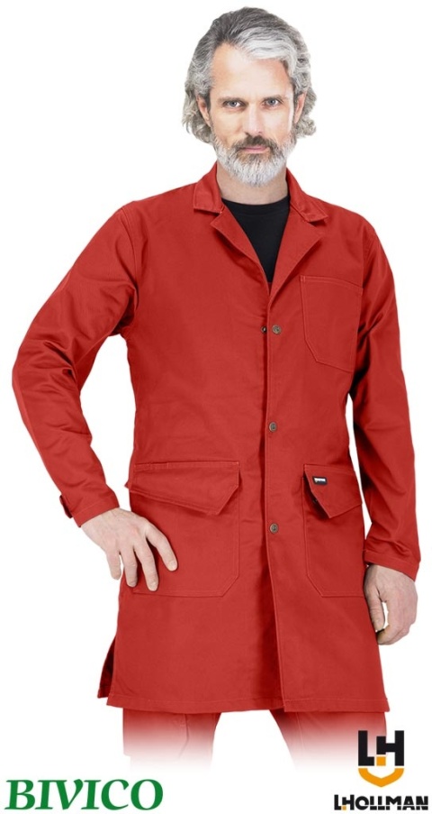 FARTUCH OCHRONNY COATER CZERWONY