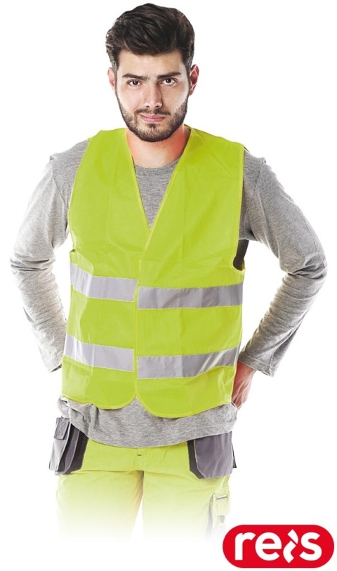 KAMIZELKA OSTRZEGAWCZA KOS-5 ŻÓŁTA