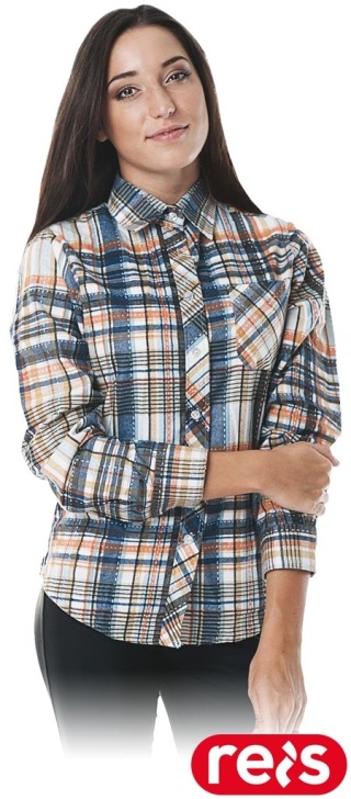 KOSZULA FLANELOWA OCHRONNA KFL DAMSKA BAWEŁNIANA