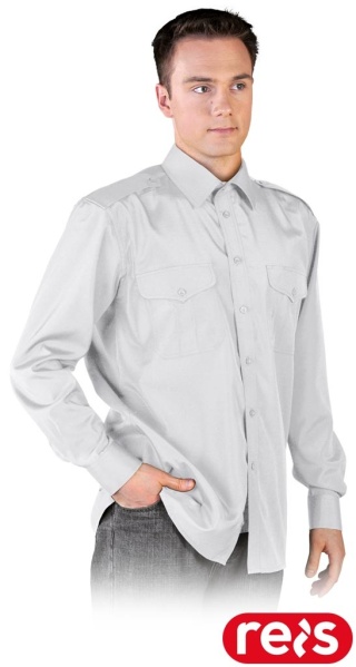 KOSZULA WYJŚCIOWA KWSDR BIAŁA DŁUGI RĘKAW