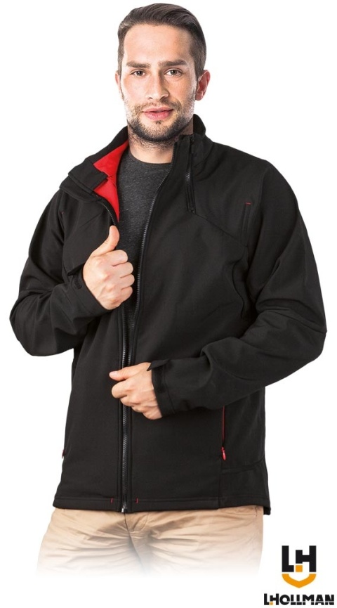 KURTKA OCHRONNA BULLOCK SOFTSHELL CZARNA