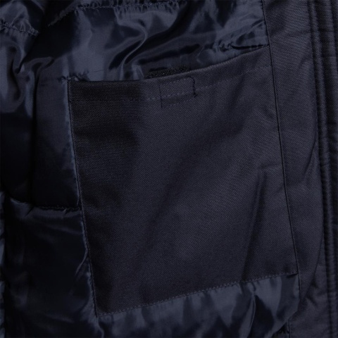 KURTKA OCHRONNA OCIEPLANA ASKER CZARNO-SELEDYNOWA