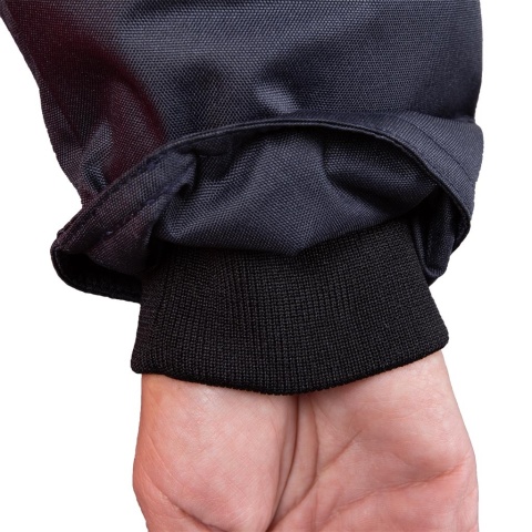 KURTKA OCHRONNA OCIEPLANA ASKER CZARNO-SELEDYNOWA