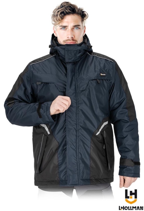 KURTKA OCHRONNA OCIEPLANA ASTRAL PRZEDŁUŻANA GRANATOWA