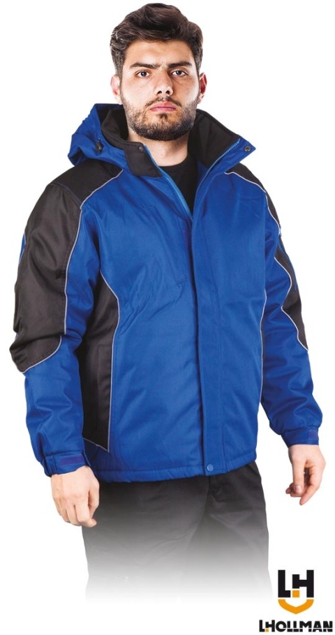 KURTKA OCHRONNA OCIEPLANA BLIZZARD NIEBIESKO-CZARNA