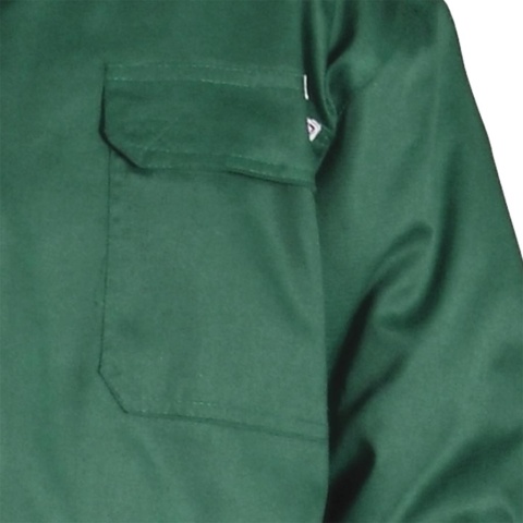 KURTKA OCHRONNA OCIEPLANA, PIKOWANA PODSZEWKA, KMO-PLUS NIEBIESKA