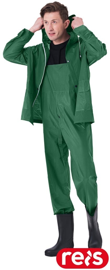 KURTKA OCHRONNA PRZECIWDESZCZOWA KPD ZIELONA