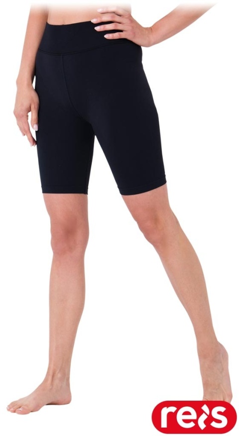 LEGINSY LEG-SHORT KRÓTKIE CZARNE