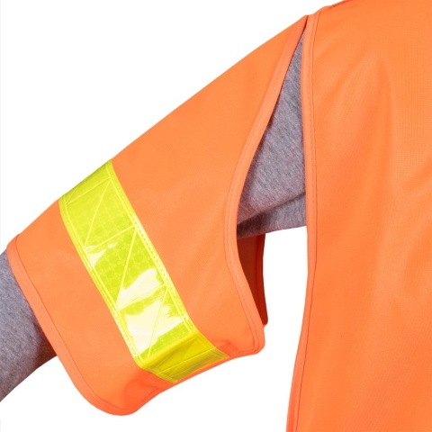 PŁASZCZ OSTRZEGAWCZY KOS-STOP POMARAŃCZOWY