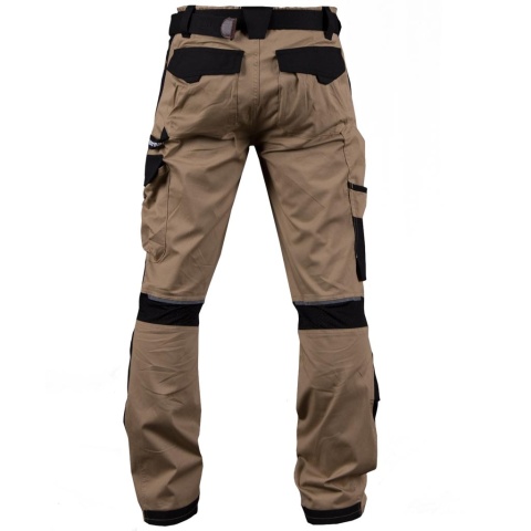 SPODNIE OCHRONNE DO PASA DESERT BEŻOWO-CZARNE