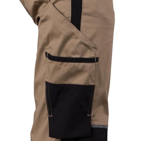 SPODNIE OCHRONNE DO PASA DESERT BEŻOWO-CZARNE