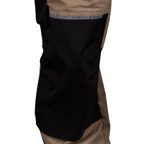 SPODNIE OCHRONNE DO PASA DESERT BEŻOWO-CZARNE