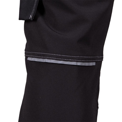 SPODNIE OCHRONNE DO PASA EVERBLACK RIP-STOP OCHRONA PRZED ROZDARCIEM STRECZ CZARNE