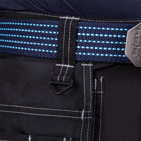 SPODNIE OCHRONNE DO PASA EVERBLACK RIP-STOP OCHRONA PRZED ROZDARCIEM STRECZ CZARNE