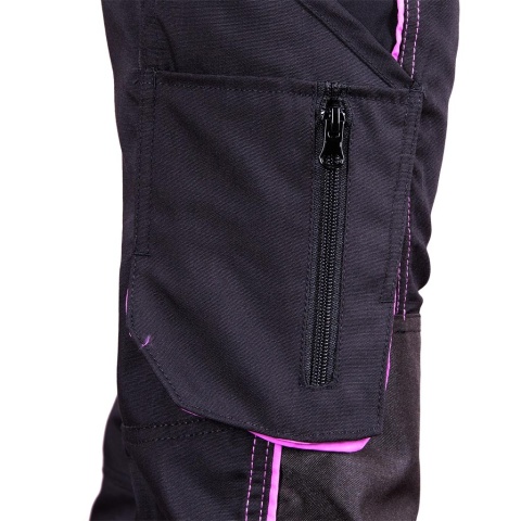 SPODNIE OCHRONNE DO PASA FWN DAMSKIE CZARNO-RÓŻOWE