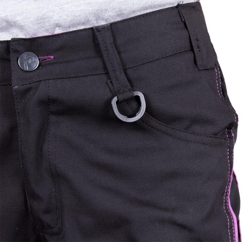 SPODNIE OCHRONNE DO PASA FWN DAMSKIE CZARNO-RÓŻOWE