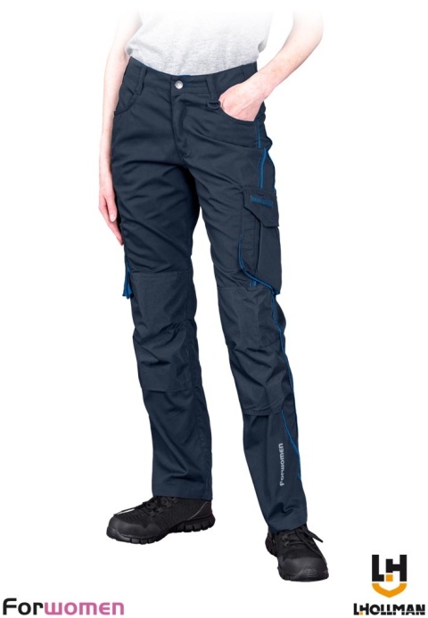 SPODNIE OCHRONNE DO PASA FWN DAMSKIE GRANATOWO-NIEBIESKIE