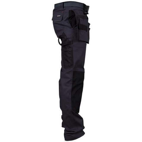 SPODNIE OCHRONNE DO PASA HOLLANDER BAWEŁNA I SPANDEX, KIESZENIE NA NAKOLANNIKI CZARNE