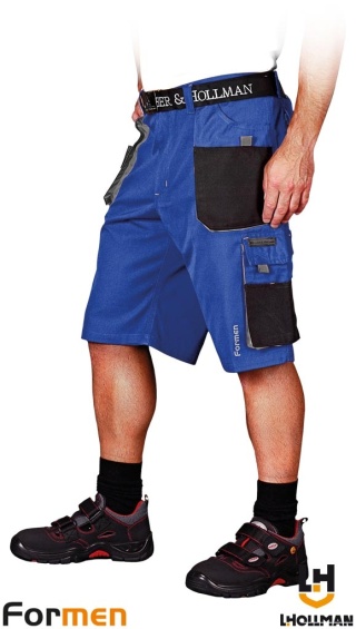 SPODNIE OCHRONNE DO PASA - KRÓTKIE FORMEN NIEBIESKO-CZARNO-SZARE