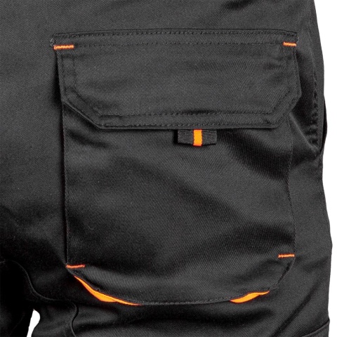 SPODNIE OCHRONNE DO PASA LAND-JOG SZARO-GRANATOWE