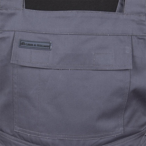 SPODNIE OCHRONNE OGRODNICZKI BISTER ODBLASKOWE PASY GRANATOWE