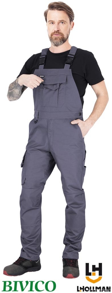 SPODNIE OCHRONNE OGRODNICZKI BISTER SZARE