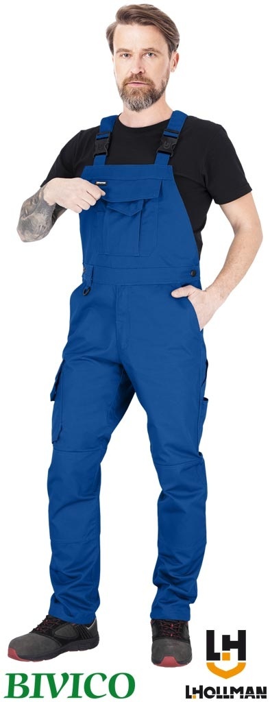 SPODNIE OCHRONNE OGRODNICZKI BISTER NIEBIESKIE