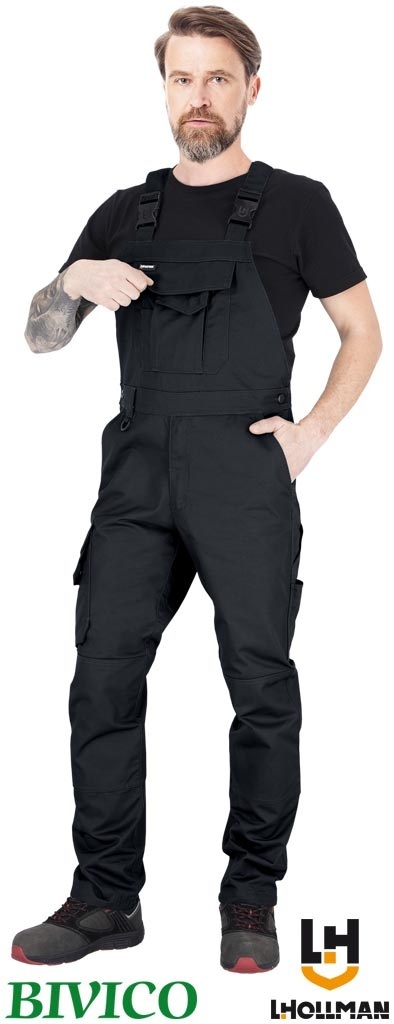 SPODNIE OCHRONNE OGRODNICZKI BISTER CZARNE